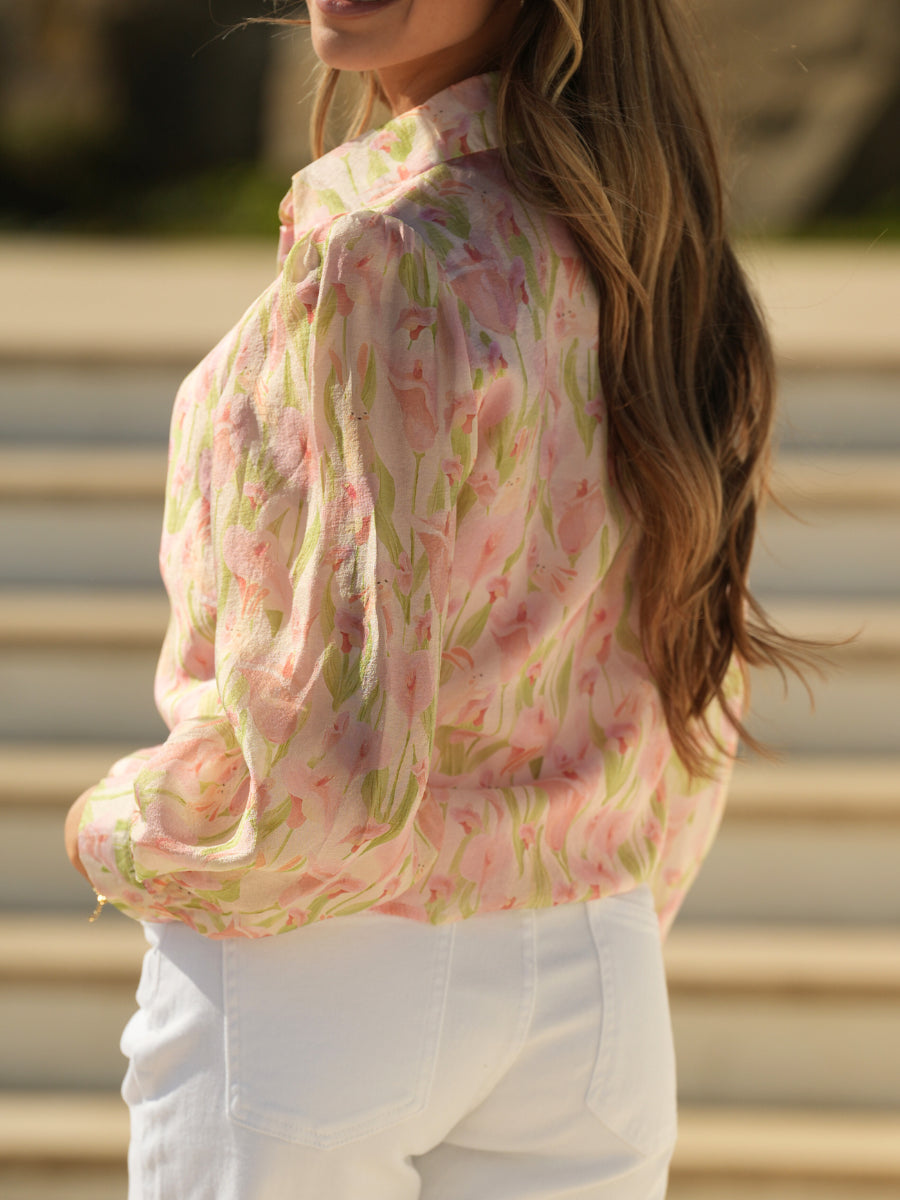 ELIZA πουκάμισο floral
