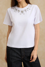 Φόρτωση εικόνας στο εργαλείο προβολής Συλλογής, MENTIA μπλούζα κοντομάνικη με πέτρες
