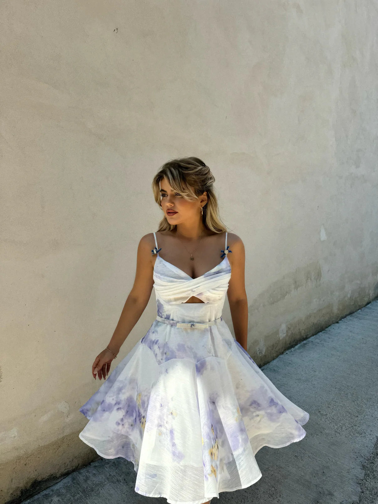 AMALFI φόρεμα floral