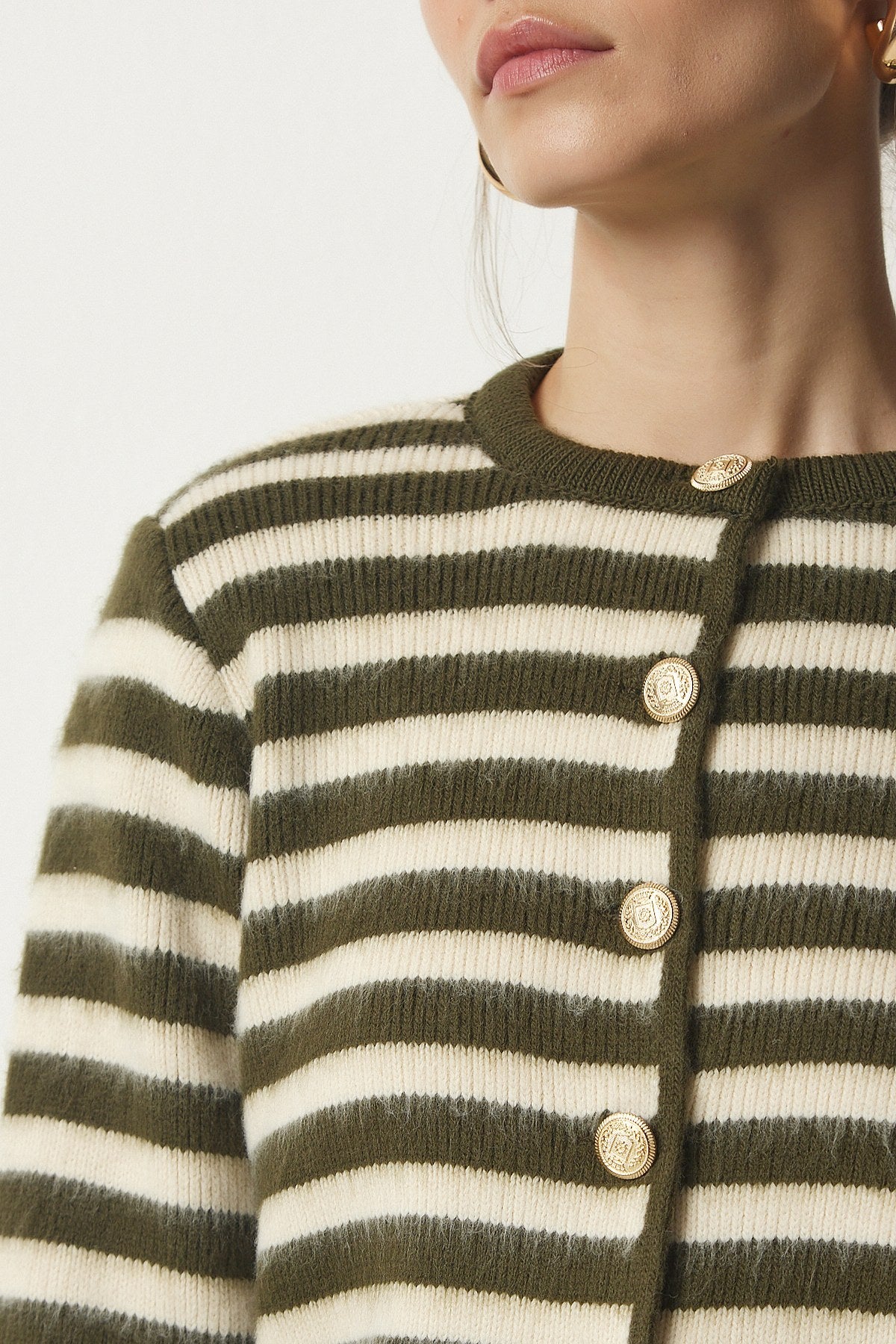 LINDEN ζακέτα ριγέ