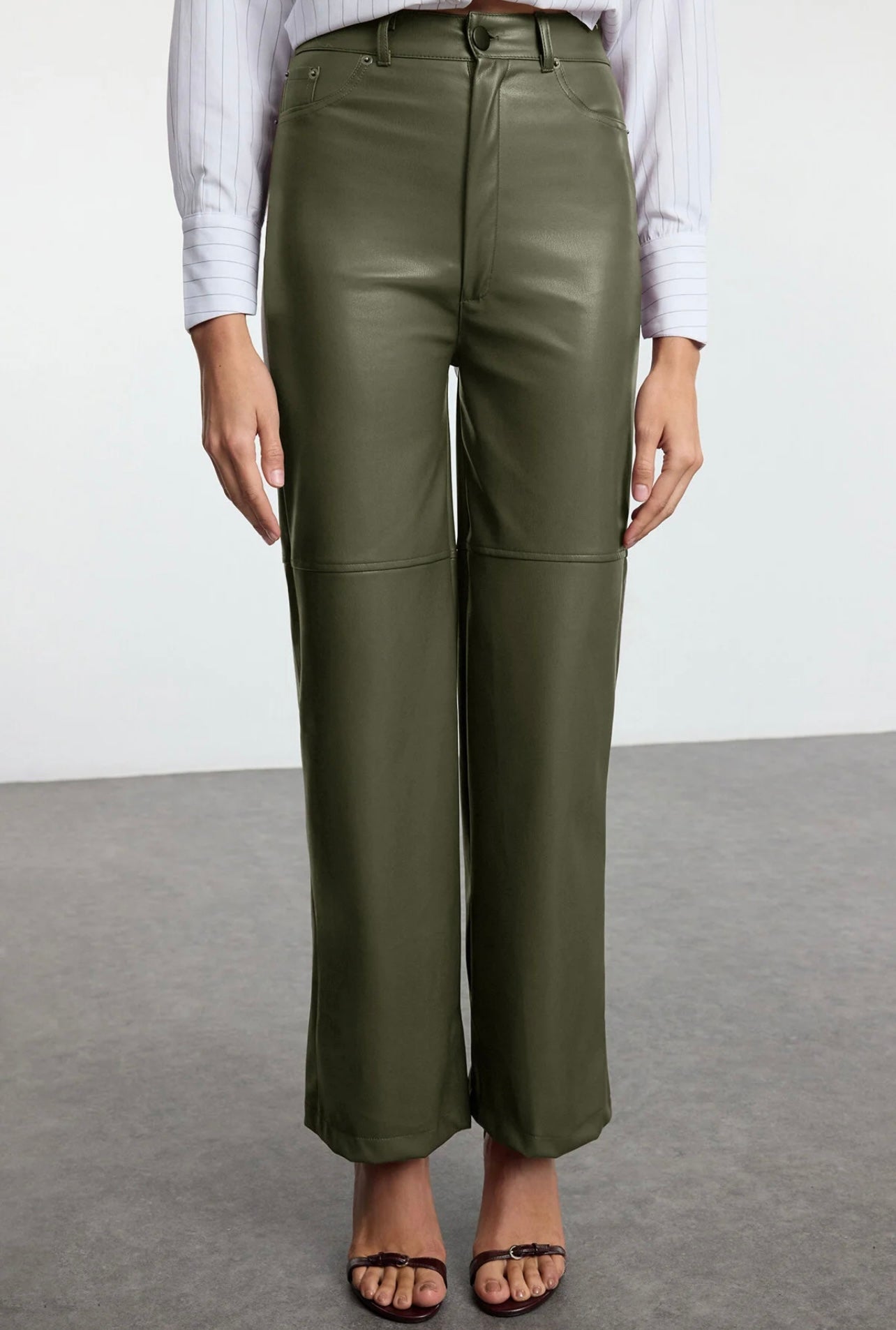 ORION παντελόνι δερμάτινο