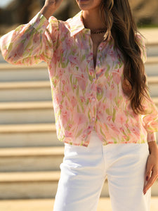 ELIZA πουκάμισο floral