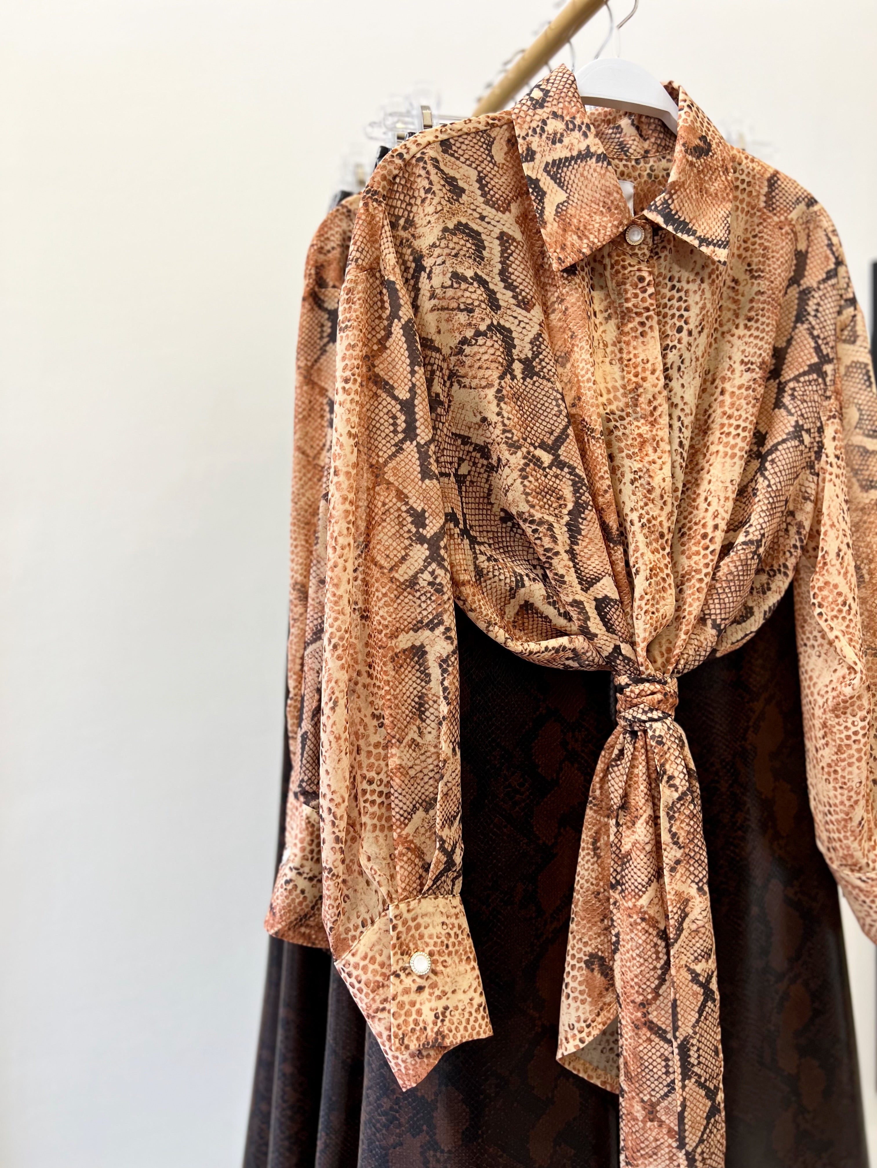 SILA πουκάμισο printed