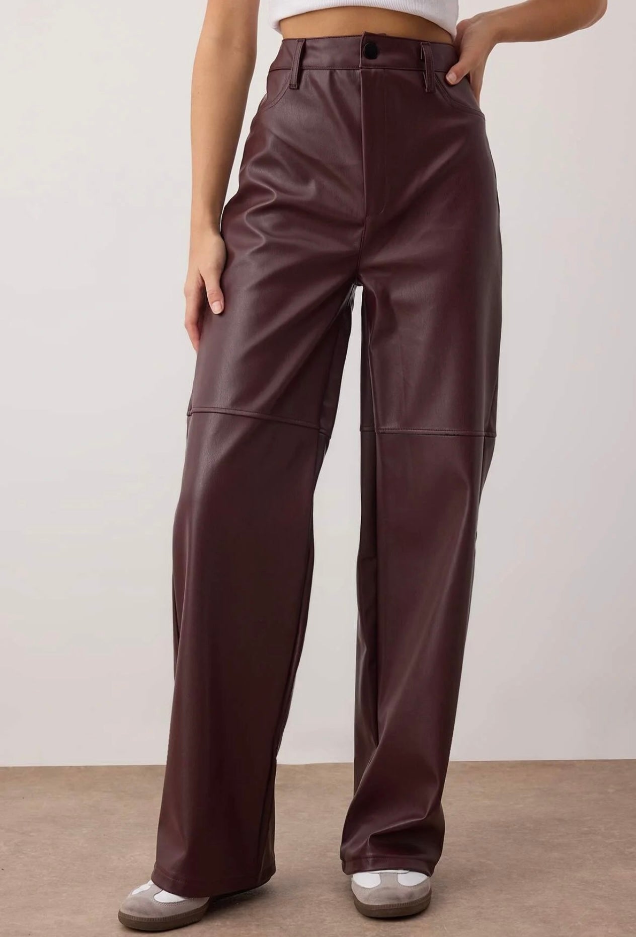 ORION παντελόνι δερμάτινο