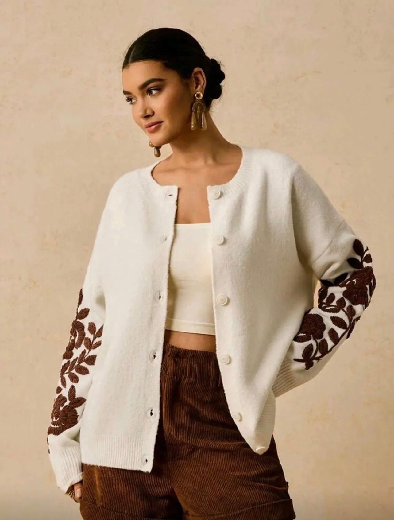 VELIA ζακέτα με κεντήματα