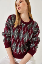 Φόρτωση εικόνας στο εργαλείο προβολής Συλλογής, ANDRE πουλόβερ με ρόμβους
