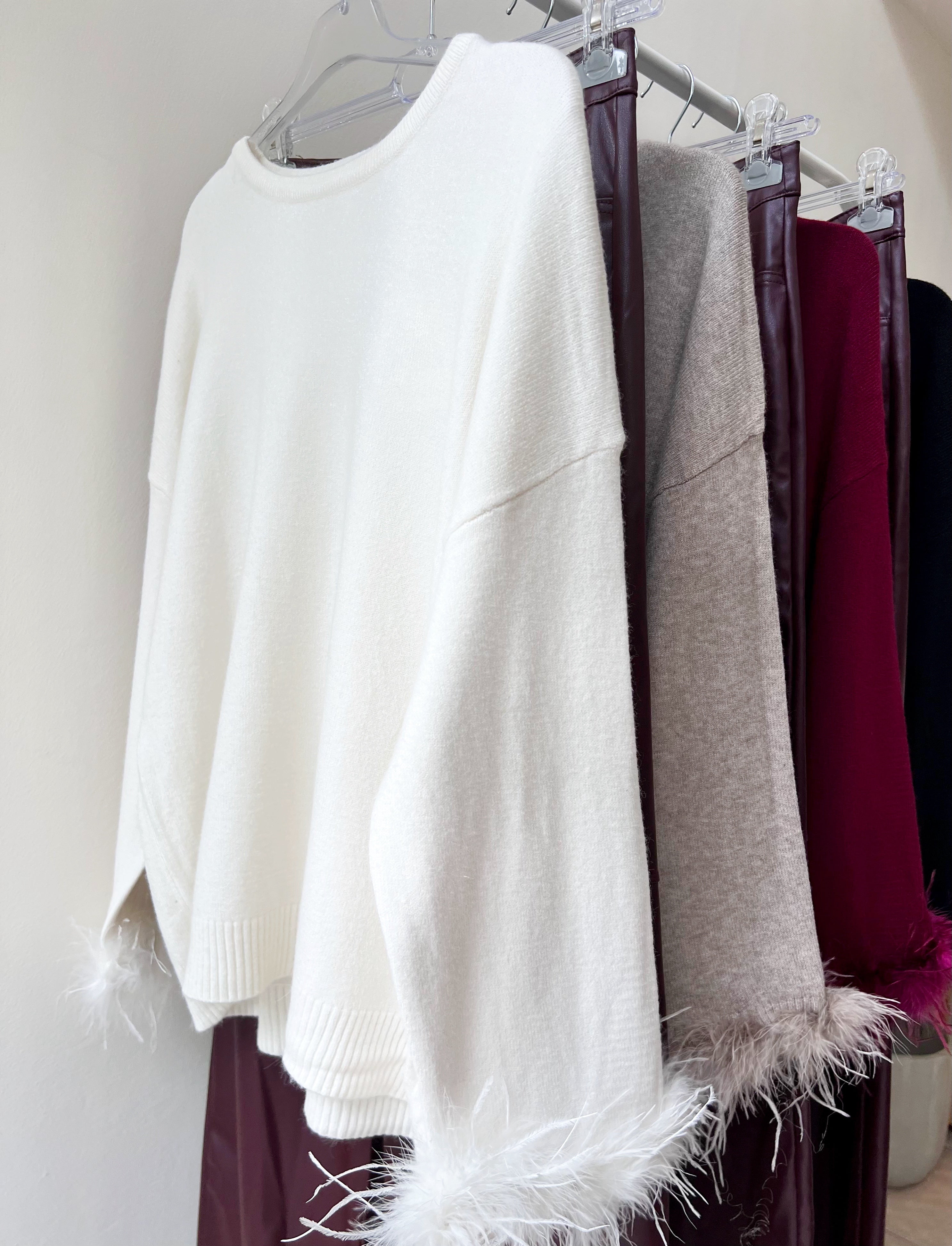 ANORA πουλόβερ oversized