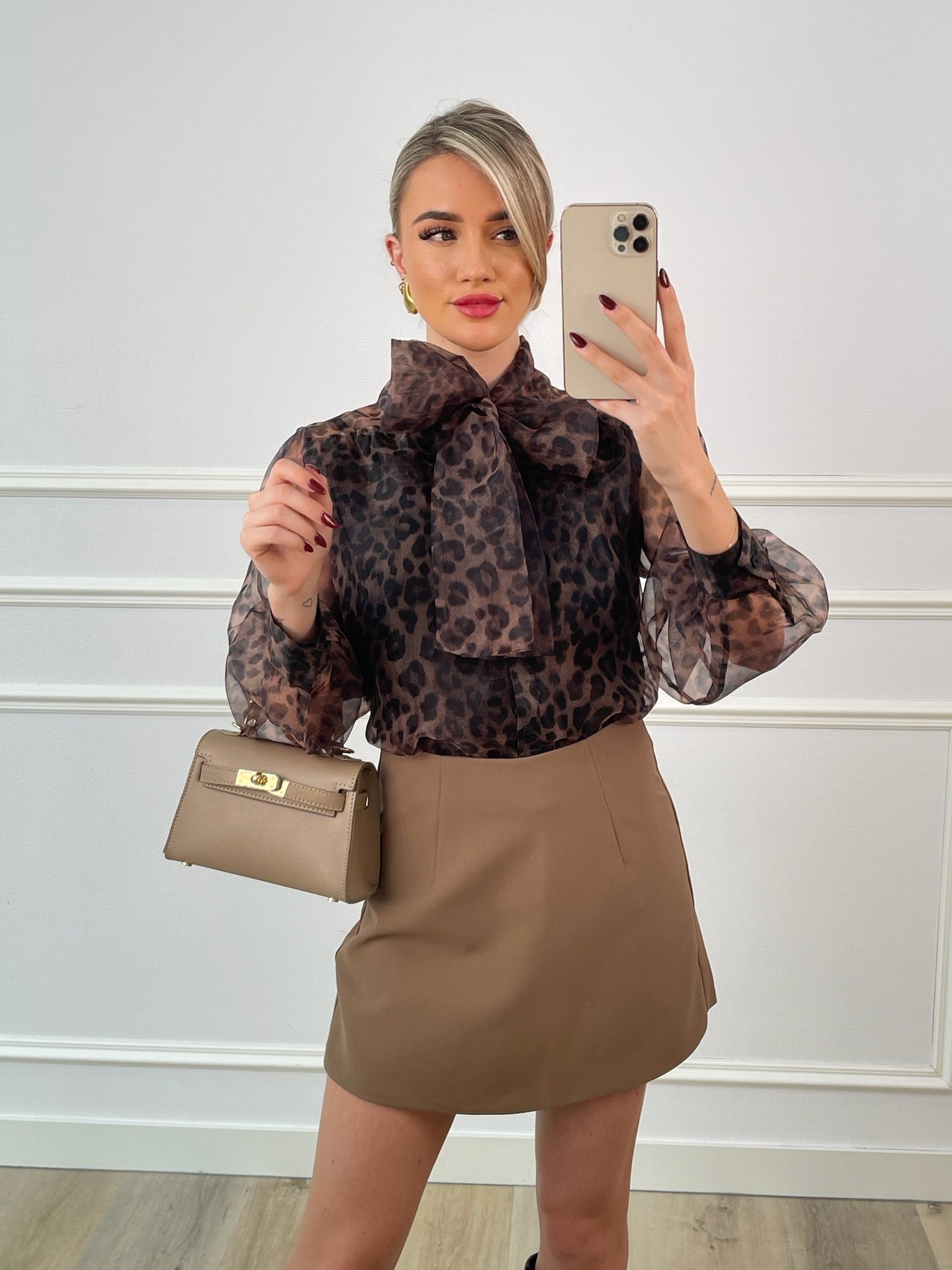 SEINA πουκάμισο οργάντζα