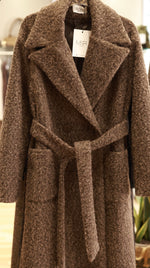 Φόρτωση εικόνας στο εργαλείο προβολής Συλλογής, VELDOR παλτό μπουκλέ με ζώνη
