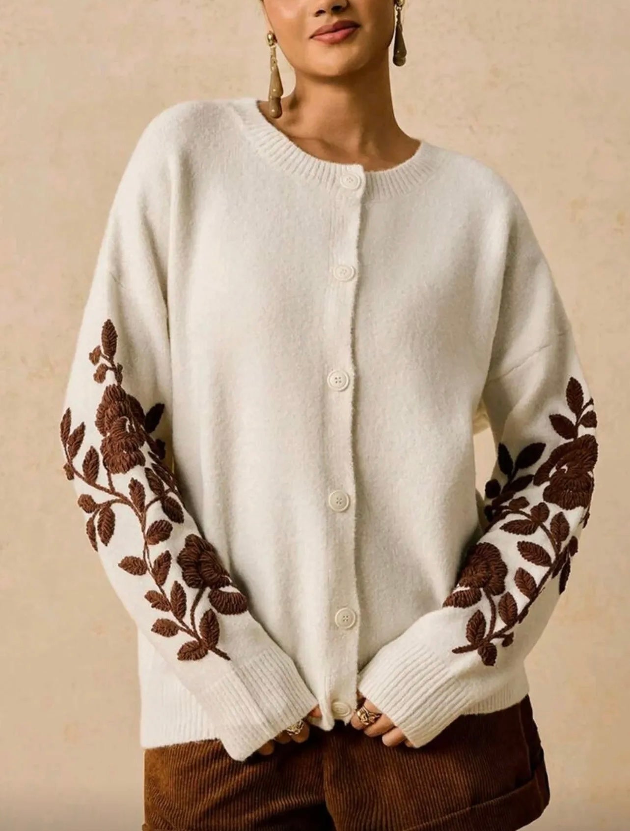 VELIA ζακέτα με κεντήματα