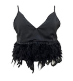 Φόρτωση εικόνας στο εργαλείο προβολής Συλλογής, ALDO τοπ με πούπουλα
