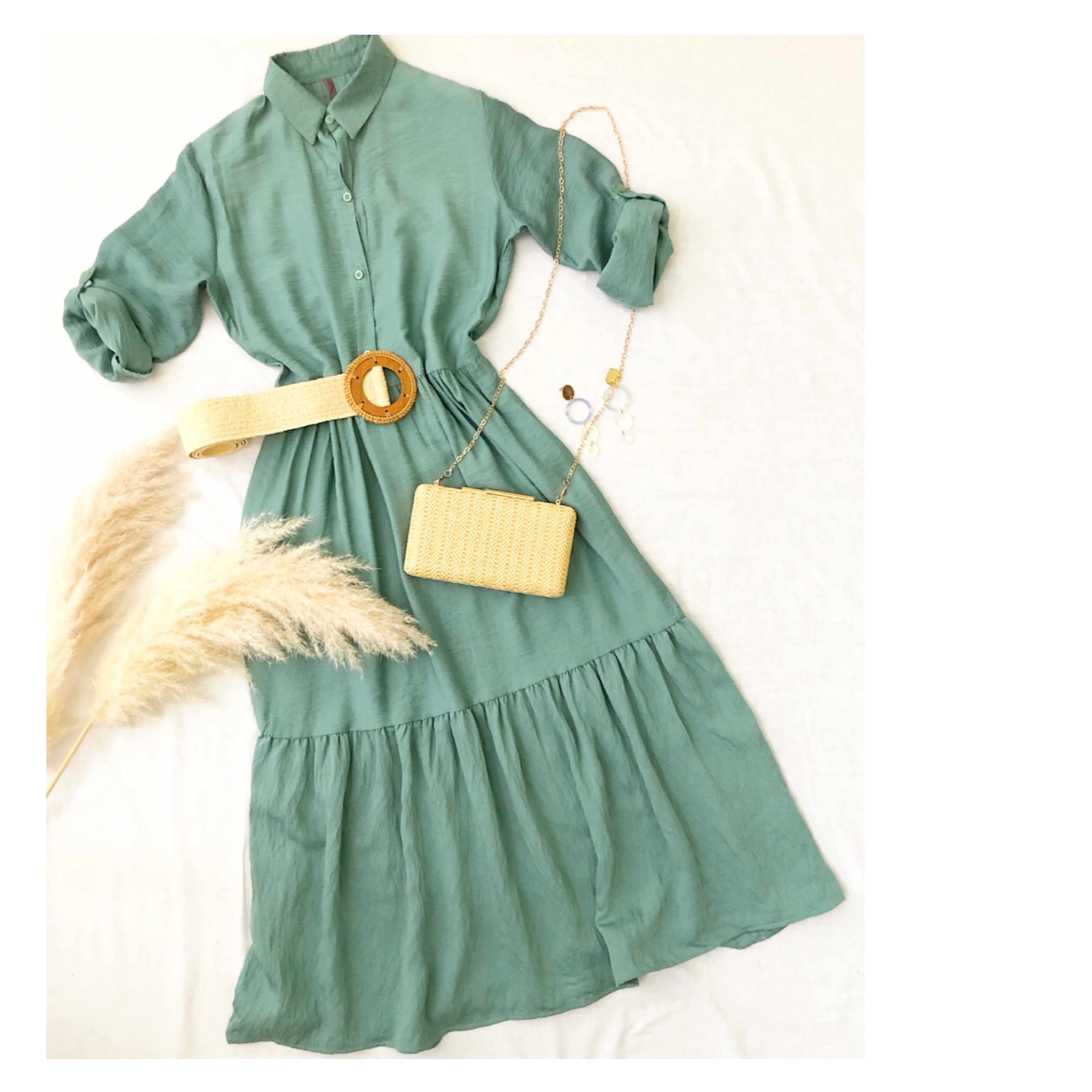 LOREL DRESS φόρεμα closs με κουμπιά