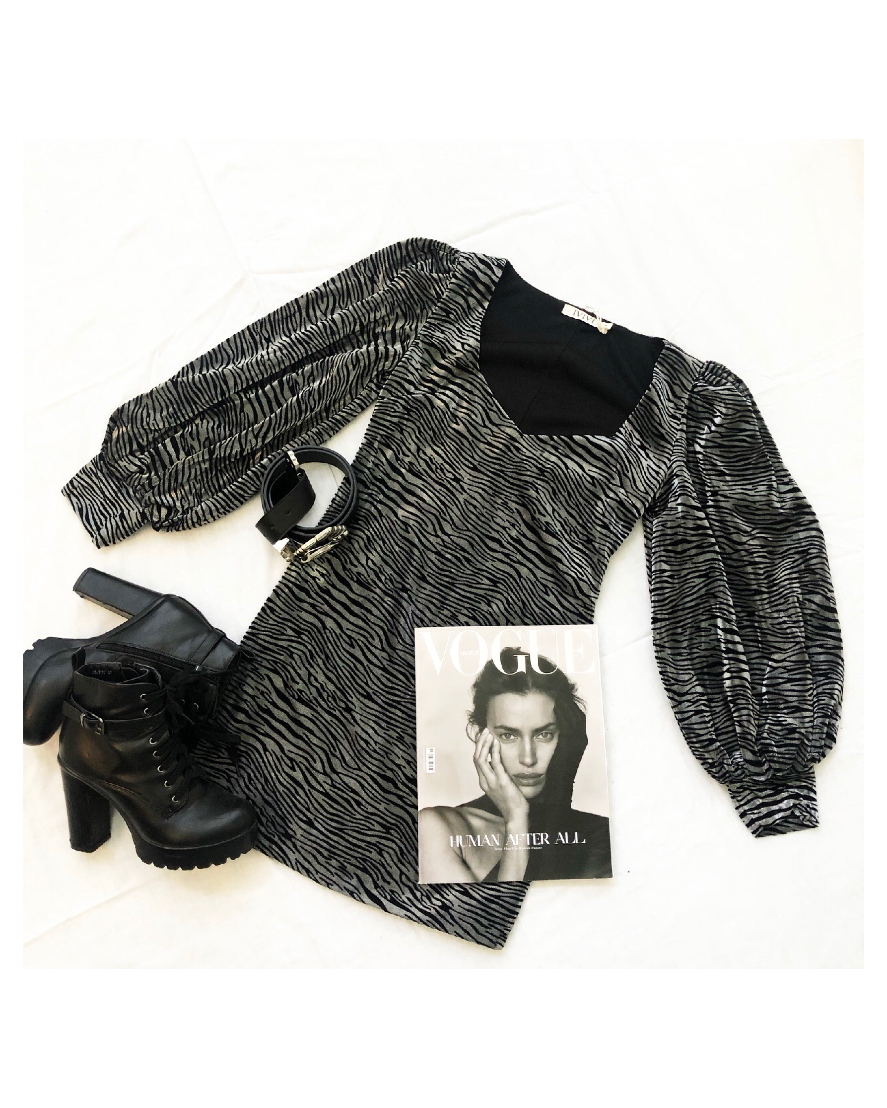 ZEGLA μίνι φόρεμα lurex