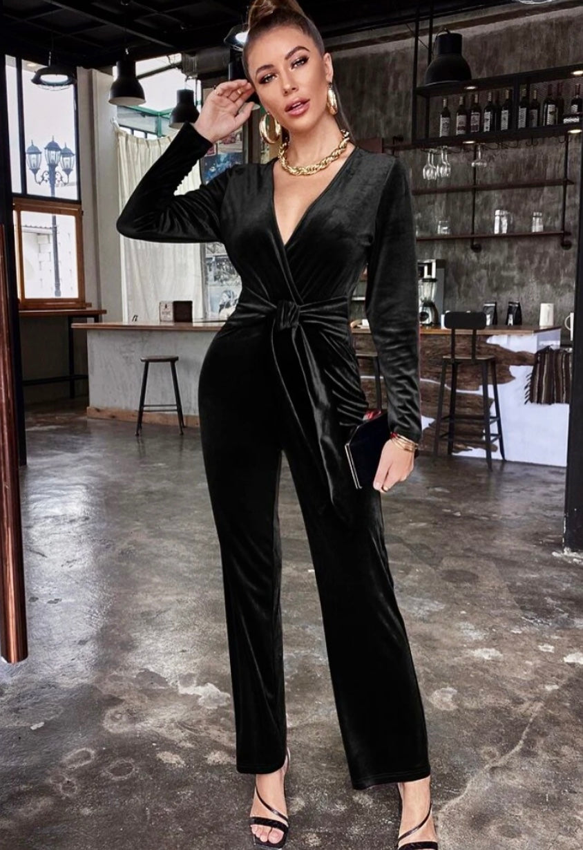 ODELIA ολόσωμη φόρμα velvet